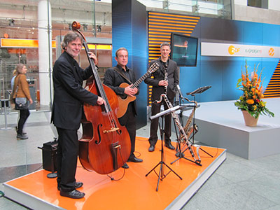 Jazzband Jazz à la carte - Im ZDF Studio Unter den Linden zur Verleihung des XY Preises 2014