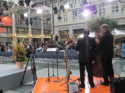 Jazzband Jazz à la carte - Im ZDF Studio Unter den Linden zur Verleihung des XY Preises 2014
