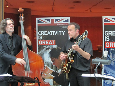 Jazzband Jazz à la carte - In der Britischen Botschaft, Berlin 2014