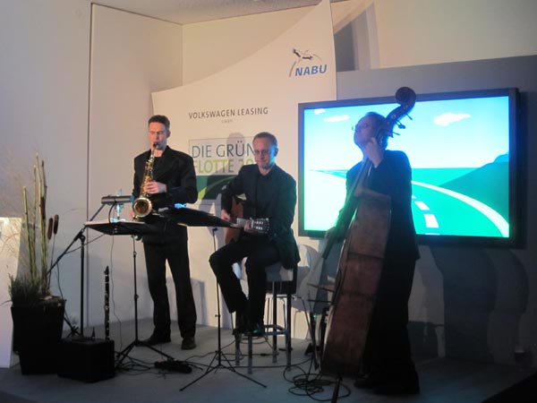 Jazzband Jazz à la carte - 'Grüne Flotte Award' 2011 von Volkswagen Leasing GmbH an den Naturschutzbund Deuschland e. V.