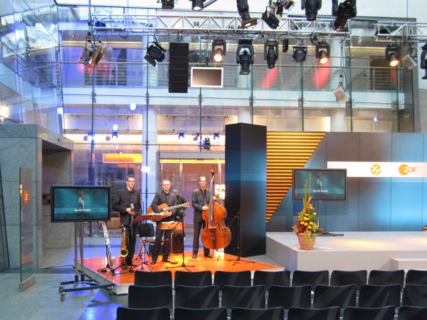 Jazzband Jazz à la carte - ZDF Hauptstadtstudio Berlin, Verleihung des XY-Preises 2011