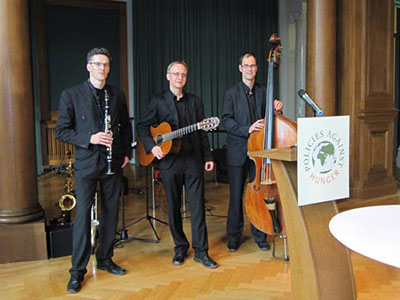 Jazzband Jazz à la carte - Konferenz 'Policies Against Hunger', Bundesministerium für Wirtschaft und Technologie Berlin
